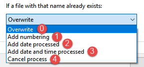 Enum numbering